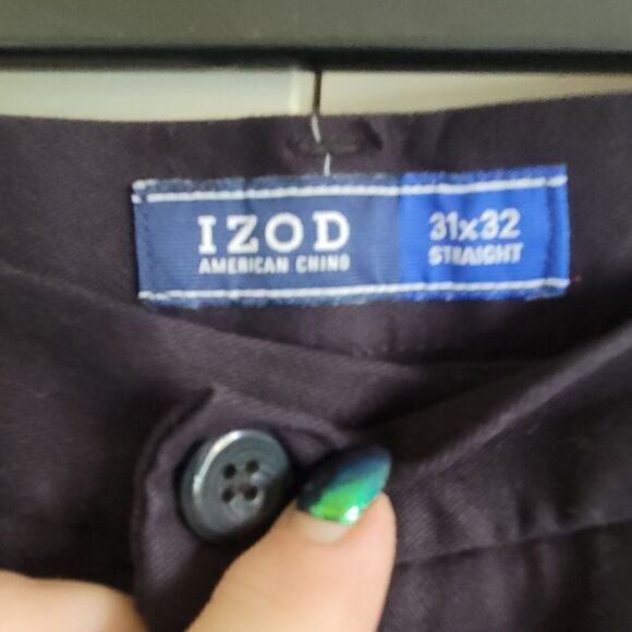Izod black slacks  - Picture 3 of 4